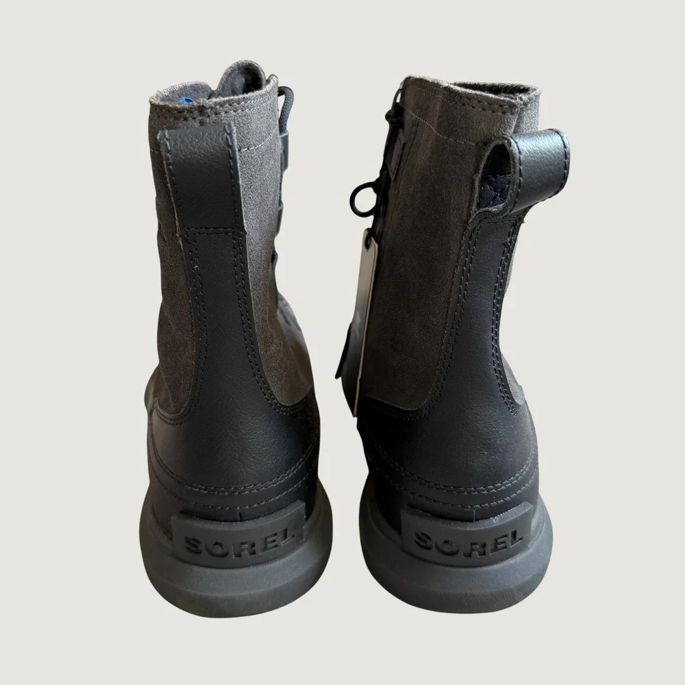 Sorel Explorer II Carnival Felt Mens Size 9.5 Waterproof Insulated Boots Grey